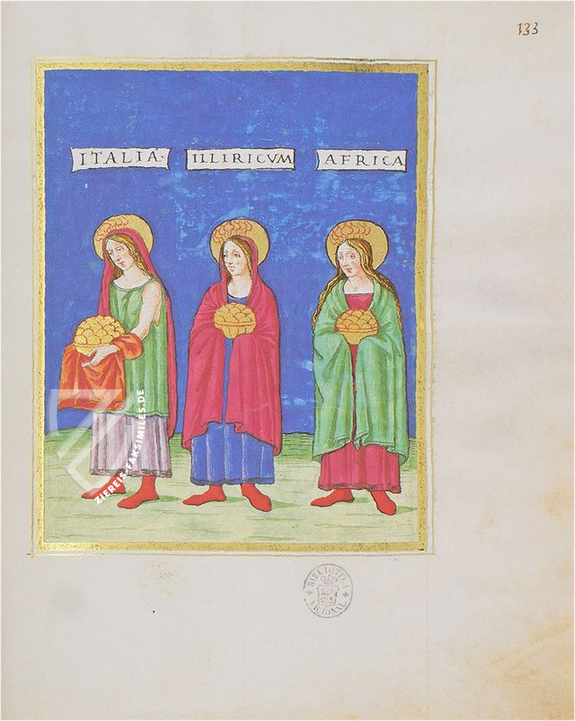 Notitia Dignitatum – Millennium Liber – Ms. Reserva 36 – Biblioteca Nacional de España (Madrid, Spanien)