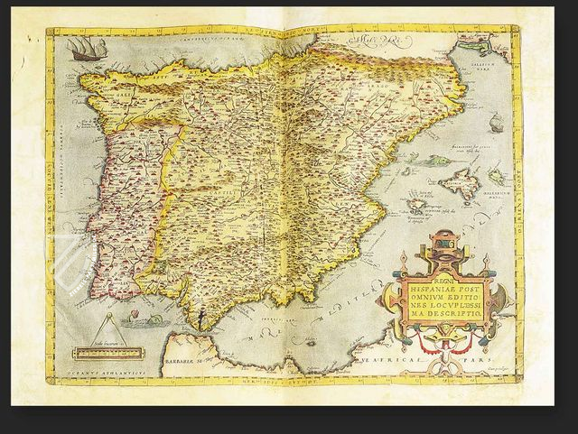 Atlas de Abraham Ortelius -Theatrum orbis Terrarum