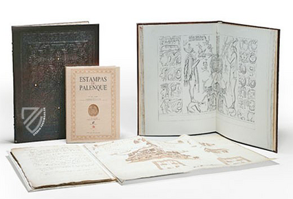 Palenque-Zeichnungen – Testimonio Compañía Editorial – Biblioteca del Palacio Real (Madrid, Spanien) / Real Academia de la Historia (Madrid, Spanien)