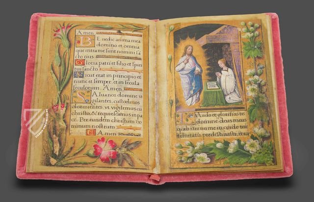 Blumengebetbuch der Renée de France – Il Bulino, edizioni d'arte – α.U.2.28=lat. 614 (gestohlen 1994) – Biblioteca Estense Universitaria (Modena, Italien)