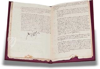 Testament Philipps II. – Testimonio Compañía Editorial – Biblioteca del Palacio Real (Madrid, Spanien)