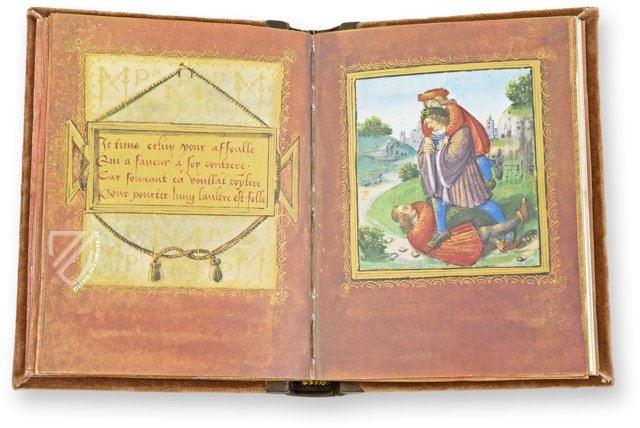 Pierre Salas "Le Petit Livre d'Amour" – Stowe MS 955 – British Library (London, Großbritannien)