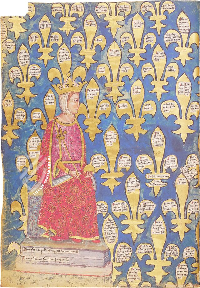 Lobgedicht auf König Robert von Anjou – Akademische Druck- u. Verlagsanstalt (ADEVA) – Cod. Ser. n. 2639 – Österreichische Nationalbibliothek (Wien, Österreich)