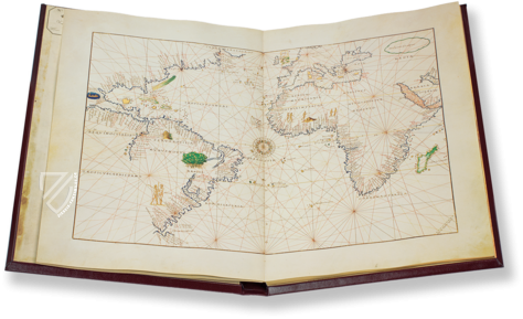 Portolan-Atlas des Battista Agnese - Codex Petersburg Faksimile