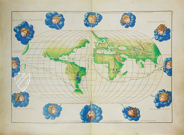 Portolan-Atlas des Battista Agnese - Codex Petersburg – Akademische Druck- u. Verlagsanstalt (ADEVA) – Russische Nationalbibliothek (St. Petersburg, Russland)