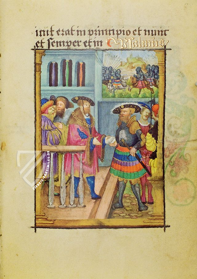 Bußgebetbuch von Albrecht Glockendon für Johann II. von Pfalz-Simmern