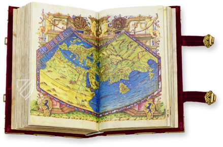 Cosmographia des Claudius Ptolemäus - Codex Paris Faksimile