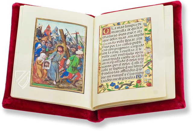 Rosenkranz Johannas der Wahnsinnigen – Ms. 257|Ms. Med. 35 – Fitzwilliam Museum (Cambridge, Großbritannien) / Boston Public Library (Boston, United States)
