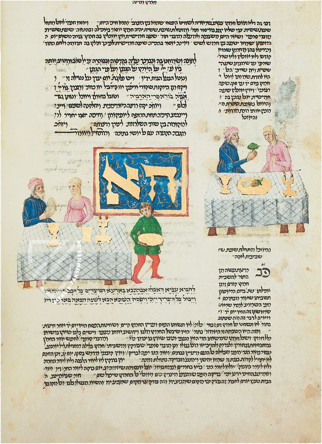 Rothschild-Haggadah – Facsimile Editions Ltd. – Israel Museum (Jerusalem, Israel)