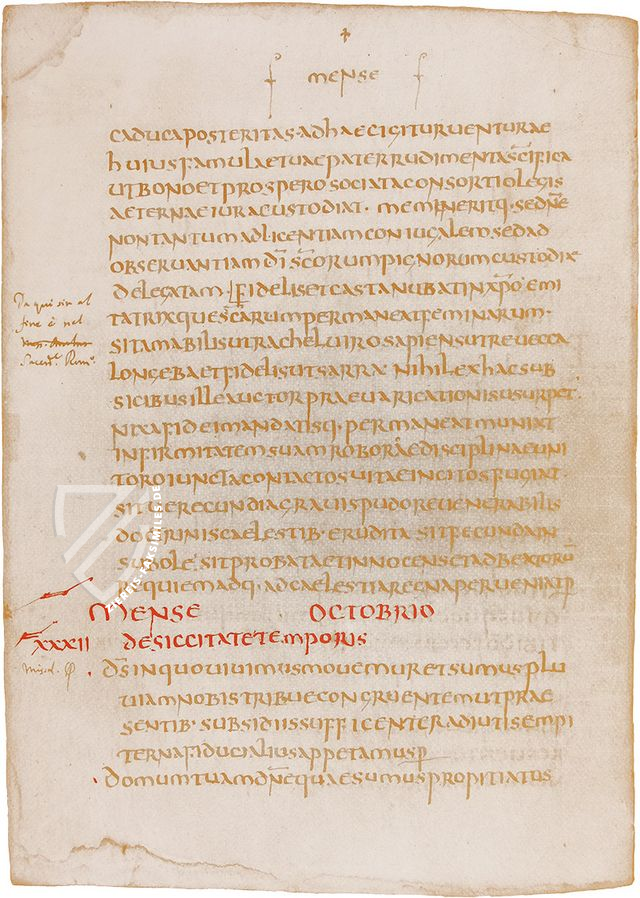 Sacramentarium Leonianum – Akademische Druck- u. Verlagsanstalt (ADEVA) – Codex Veronensis LXXXV (80) – Biblioteca Capitolare di Verona (Verona, Italien)