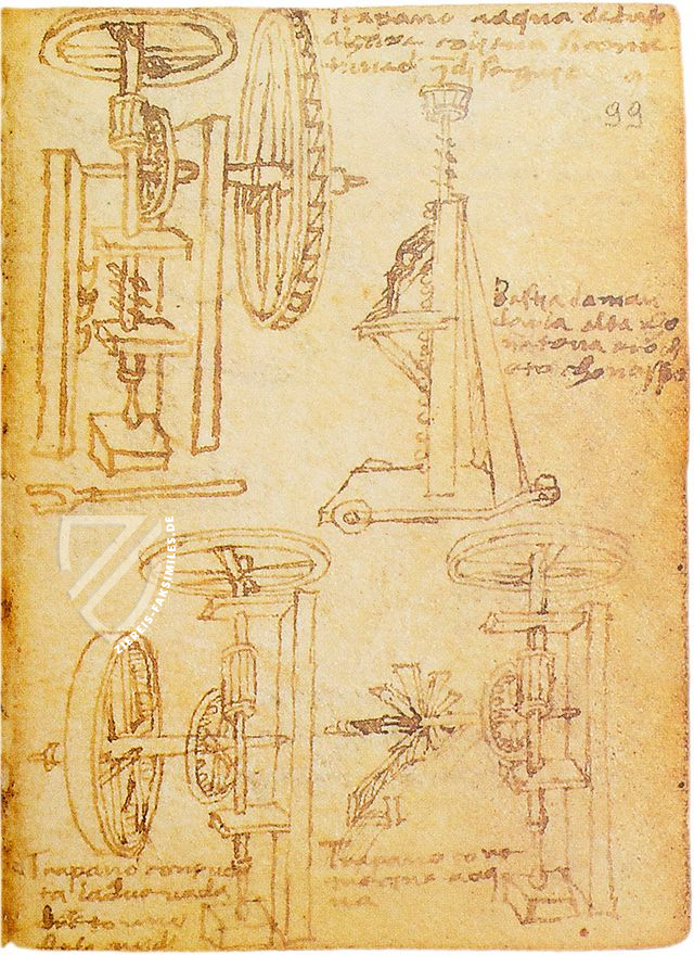 Skizzenbuch des Francesco di G. Martini