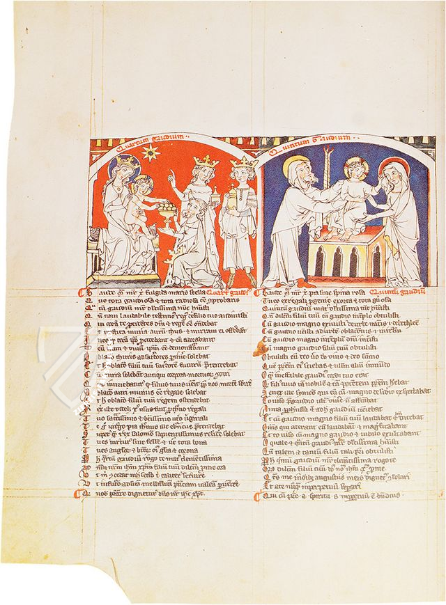 Speculum Humanae Salvationis aus Kremsmünster – Akademische Druck- u. Verlagsanstalt (ADEVA) – Codex Cremifanensis 243 – Stift Kremsmünster (Kremsmünster, Österreich)