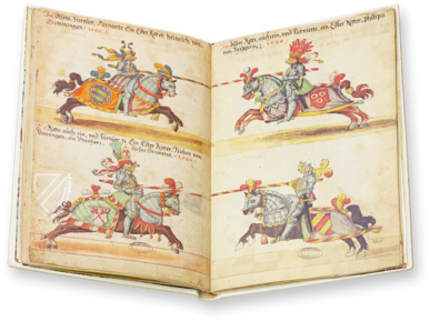 Turnierbuch aus der Kraichgauer Ritterschaft Faksimile