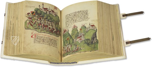 Tschachtlans Bilderchronik – Faksimile Verlag – Ms. A 120 – Zentralbibliothek (Zürich, Schweiz) Tschachtlans Bilderchronik – Faksimile Verlag – Ms. A 120 – Zentralbibliothek (Zürich, Schweiz)