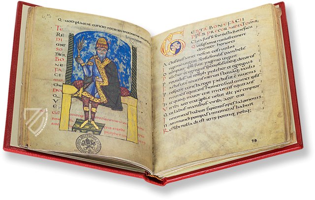 Vita der Mathilde von Canossa – Vat. lat. 4922 – Biblioteca Apostolica Vaticana (Vaticanstadt, Vaticanstadt)