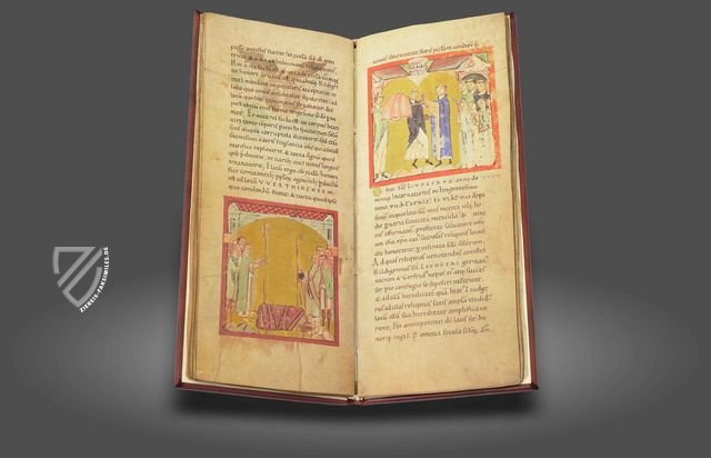 Vita Sancti Liudgeri – Akademische Druck- u. Verlagsanstalt (ADEVA) – Ms. theol. lat. fol. 323 – Staatsbibliothek Preussischer Kulturbesitz (Berlin, Deutschland)