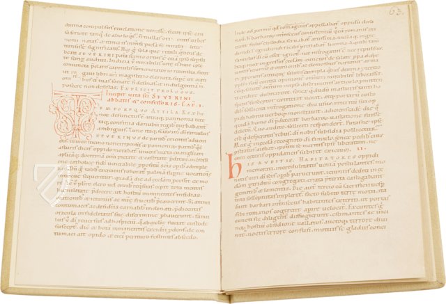 Vita Sancti Severini – Codex 1064 – Österreichische Nationalbibliothek (Wien, Österreich)