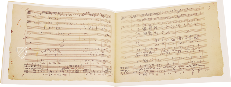 W.A. Mozart: Requiem, KV 626 Faksimile
