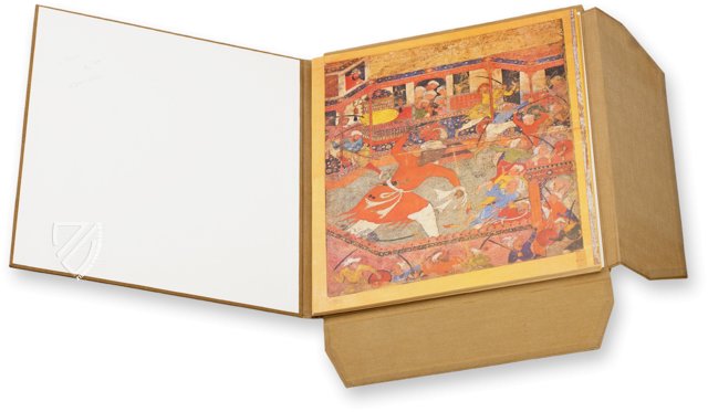 Hamza-Nama – Vol. LII/1
Vol. LII/2 – Österreichisches Museum für angewandte Kunst (Wien, Österreich) / Victoria and Albert Museum (London, Großbritannien)