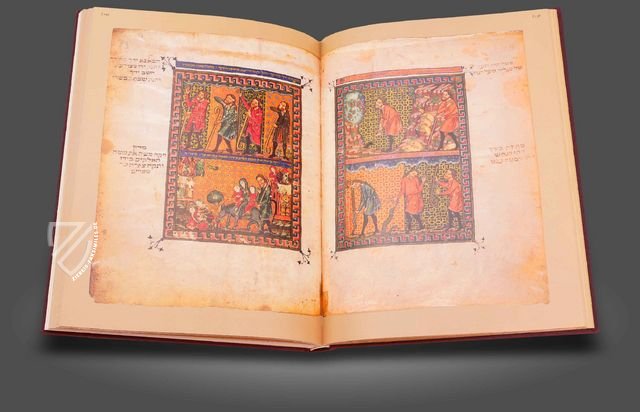 Rylands Haggadah – H. N. Abrams – Hebrew MS 6 – John Rylands Library (Manchester, Vereinigtes Königreich)