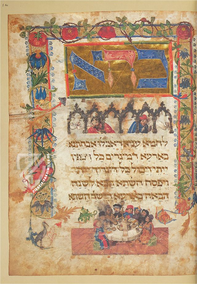 Londoner Haggadah – Herder Verlag – Add. MS 14762 – British Library (London, Vereinigtes Königreich)