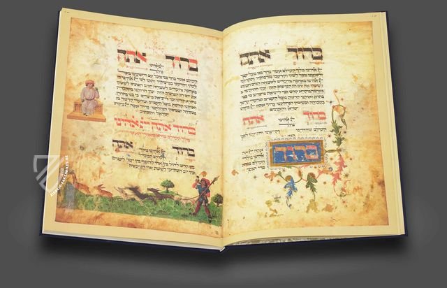 Londoner Haggadah – Herder Verlag – Add. MS 14762 – British Library (London, Vereinigtes Königreich)