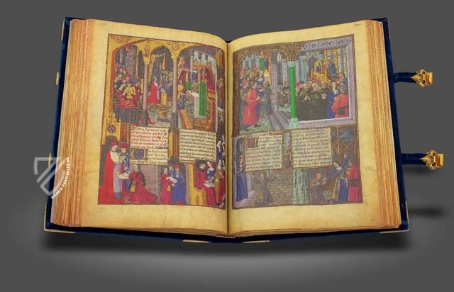 Leben und Wunder Ludwigs des Heiligen – Siloé, arte y bibliofilia – Français 2829 – Bibliothèque nationale de France (Paris, Frankreich)