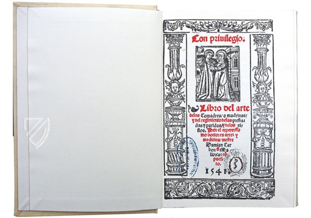 Libro del arte de las comadres o madrinas y del regimiento de las preñadas y paridas y de los niños – M.618.2c21d