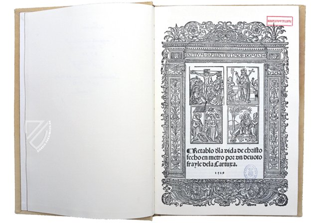 Retablo dela vida de Christo fecho en metro – R/12651 – Biblioteca Nacional de España (Madrid, Spanien)