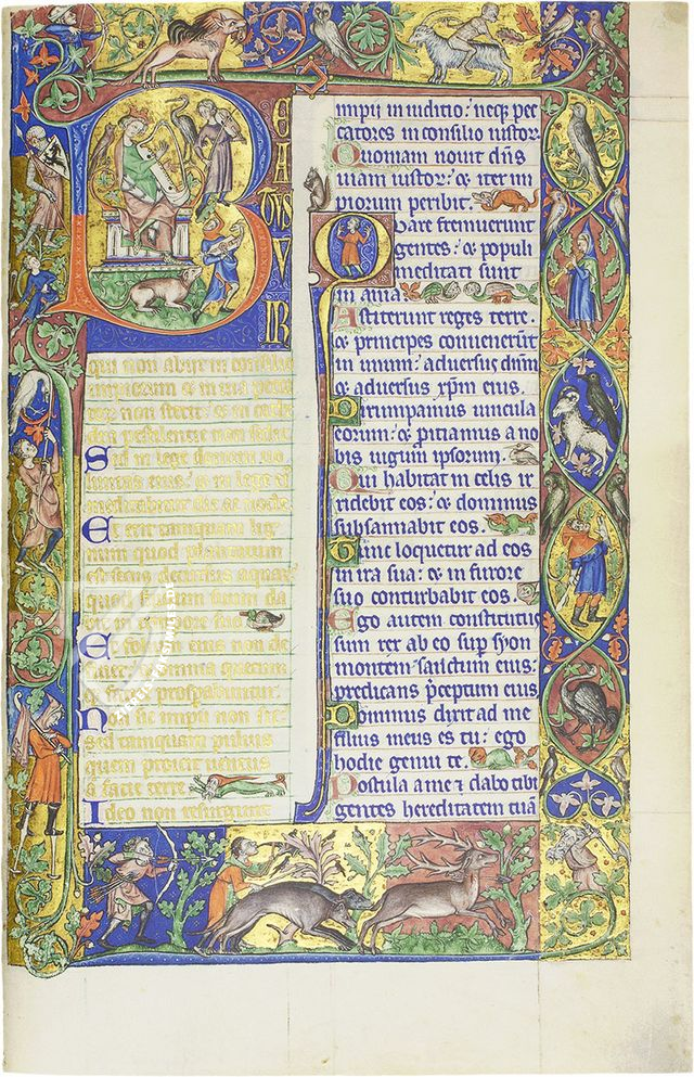 Peterborough Psalter – Quaternio Verlag Luzern – Ms. 9961-62 – Bibliothèque Royale de Belgique (Brüssel, Belgien)