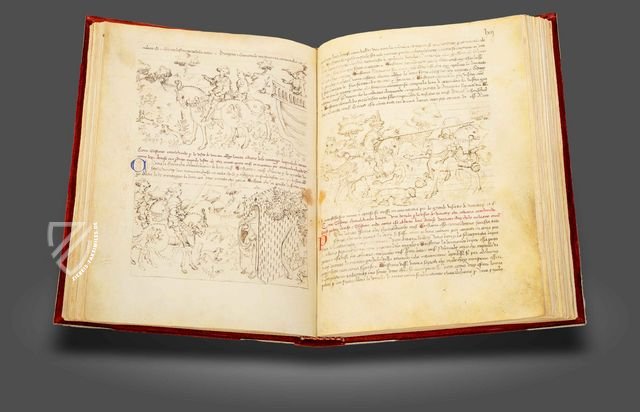 Tavola Ritonda – Istituto dell'Enciclopedia Italiana - Treccani – ms. Palatino 556 – Biblioteca Nazionale Centrale di Firenze (Florenz, Italien)