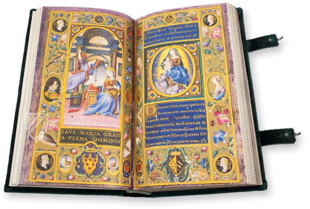 Stundenbuch der Margarete von Österreich und Alessandro de' Medici – ms. 55.K.16 (Cors. 1232) – Biblioteca dell'Accademia Nazionale dei Lincei e Corsiniana (Rom, Italien)