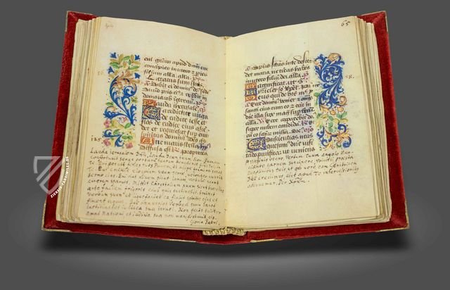 Stundenbuch und der Militär-Codex von Christopher Columbus Faksimile