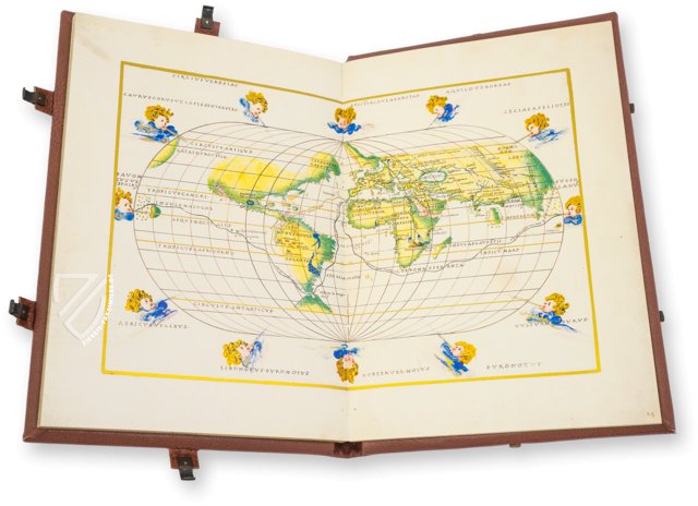Weltkarte des Battista Agnese – Portolano 1|Banco Rari 32 – Biblioteca Nazionale Centrale di Firenze (Florenz, Italien) / Biblioteca Nazionale Centrale di Firenze (Florenz, Italien)