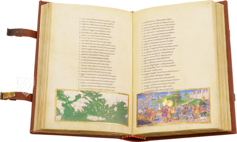 Riccardiana-Vergil - Bucolica, Georgica, Aeneis – ArtCodex – ms. Ricc. 492 – Biblioteca Riccardiana (Florenz, Italien)