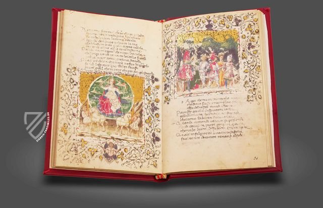 Petrarca: Trionfi - Florentiner Codex Faksimile