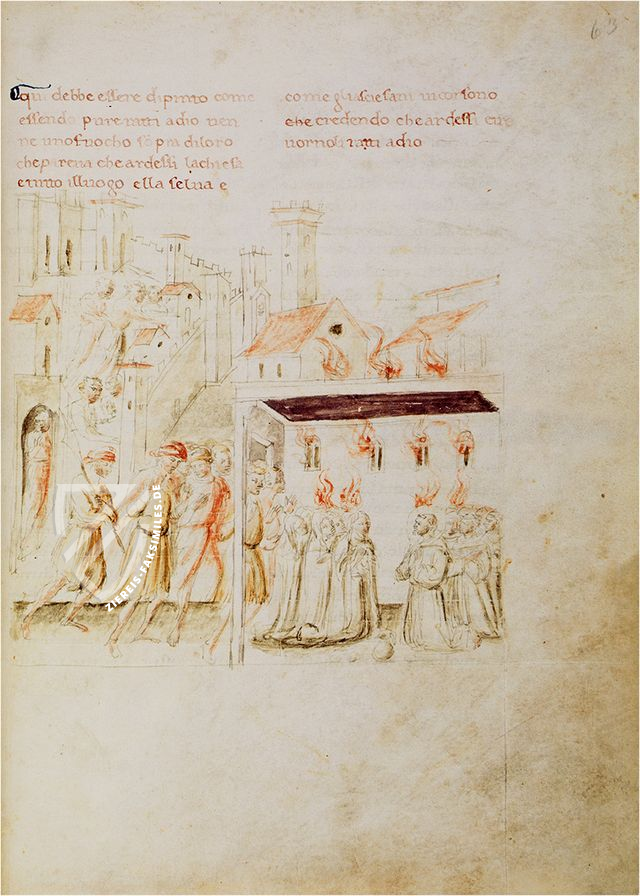 Leben und Wirken des Heiligen Franz von Assisi – ArtCodex – Gaddi 112 – Biblioteca Medicea Laurenziana (Florenz, Italien)