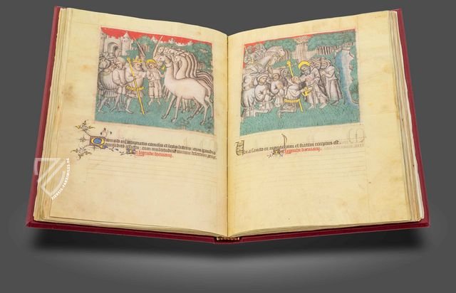 Antonius der Große - Leben und Werk – ArtCodex – ms. Mediceo Palatino 143 – Biblioteca Medicea Laurenziana (Florenz, Italien)