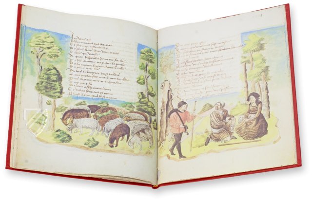 Les Amours de Réné d'Anjou – Fr.Q.p.XIV.1 – Russische Nationalbibliothek (St. Petersburg, Russland)