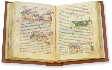 Chronik von Lucca von Giovanni Sercambi Faksimile