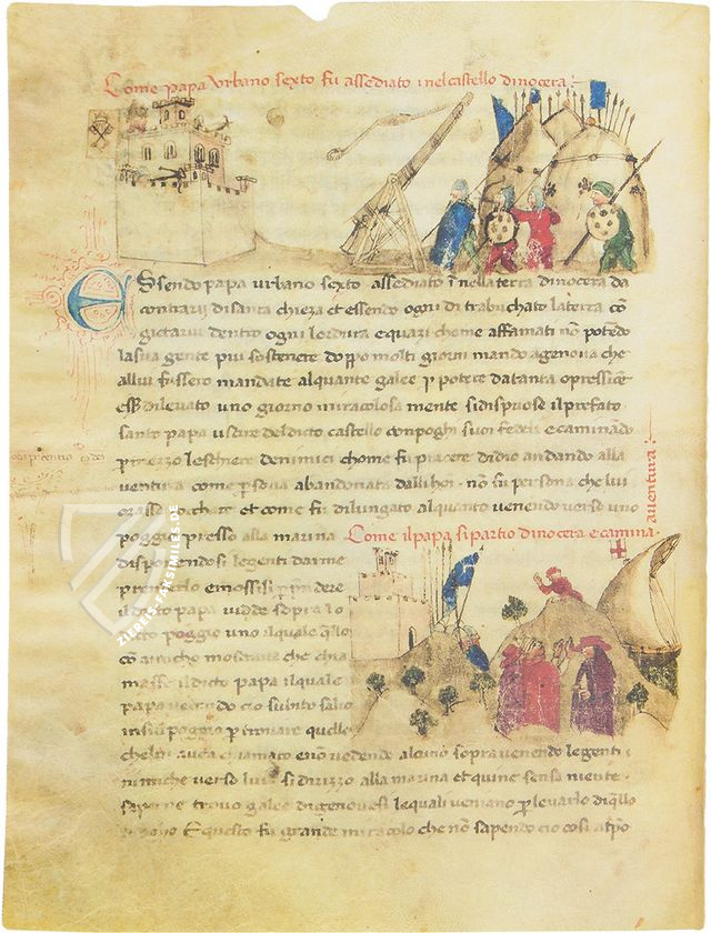 Chronik von Lucca von Giovanni Sercambi – AyN Ediciones – Biblioteca Statale di Lucca (Lucca, Italien)