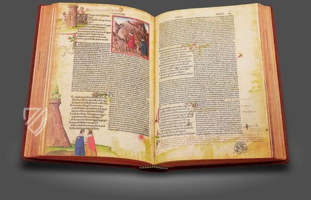 Divina Commedia 1491 – Salerno Editrice – C 23 – Casa di Dante (Rom, Italien)