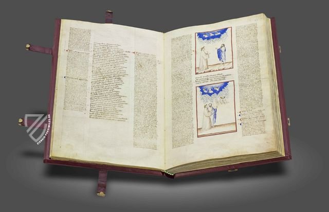 Dante Alighieri - Göttliche Komödie - Gradenighiano Codex – Imago – ms. SC-MS. 1162 (D II 41) – Biblioteca Civica Gambalunga (Rimini, Italien)