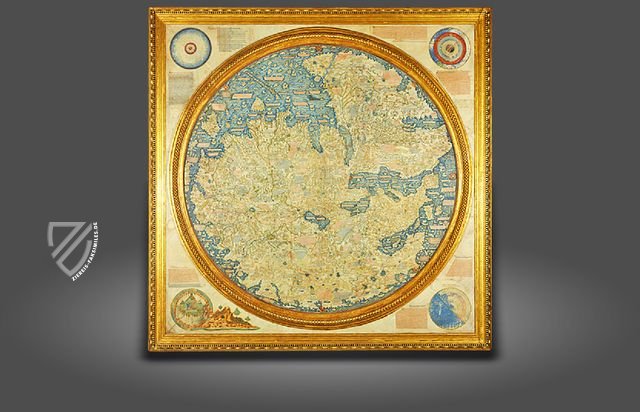 Mappa Mundi von Fra Mauro Faksimile
