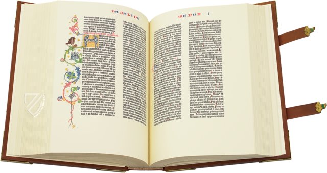 Gutenberg-Bibel - 42zeilige Bibel (Codex Berlin) – Staatsbibliothek Preussischer Kulturbesitz (Berlin, Deutschland)