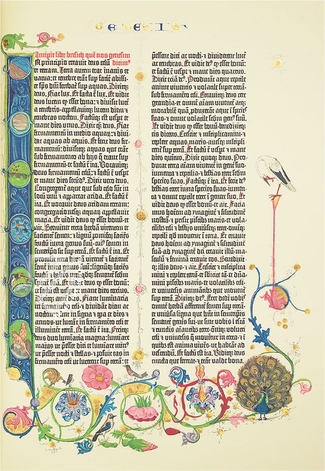 Gutenberg-Bibel - 42-zeilige Bibel (Codex Berlin) – Idion Verlag – Inc. 1511 – Staatsbibliothek Preussischer Kulturbesitz (Berlin, Deutschland)