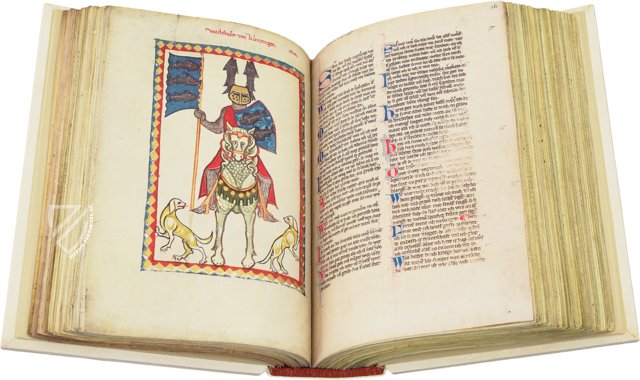 Codex Manesse – Cod. Pal. germ. 848 – Universitätsbibliothek (Heidelberg, Deutschland)