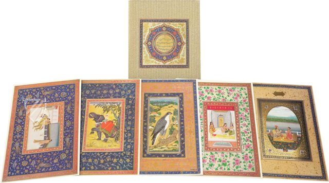 Kassette Kunst der Moghulzeit – Verschiedene Eigentümer