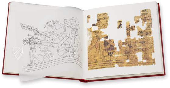 Der Erotische Papyrus – BiblioGemma – N. Inv. C. 2031 (CGT 55001) – Museo Egizio di Torino (Turin, Italien)