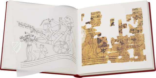 Der Erotische Papyrus – BiblioGemma – N. Inv. C. 2031 (CGT 55001) – Museo Egizio di Torino (Turin, Italien)